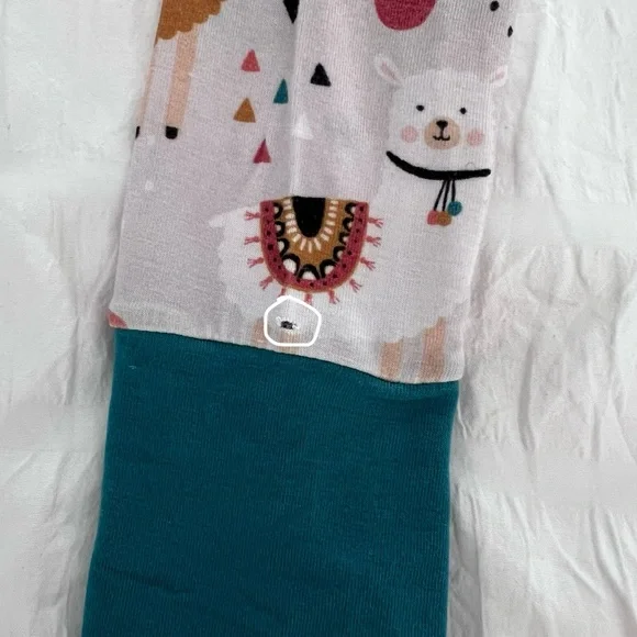 Little Sleepies Llama Love Zippy Pajamas Size 18-24 Months - Picture 10 of 11